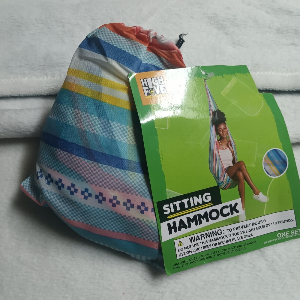 Colorful Striped Sitting Hammock,New